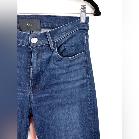 3x1 Jeans Women’s Size 27 Made Here Modern High Rise James Skinny - Picture 4 of 10
